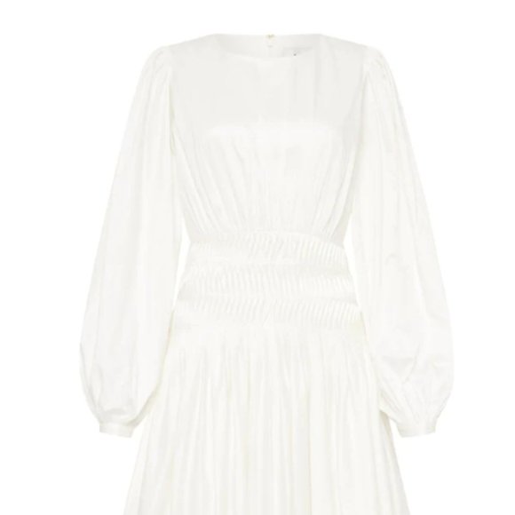 Aje Tidal Tucked Midi Dress - Picture 4 of 7